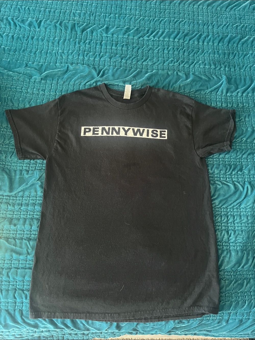 Gildan Black Pennywise Logo Short Sleeve Tee
